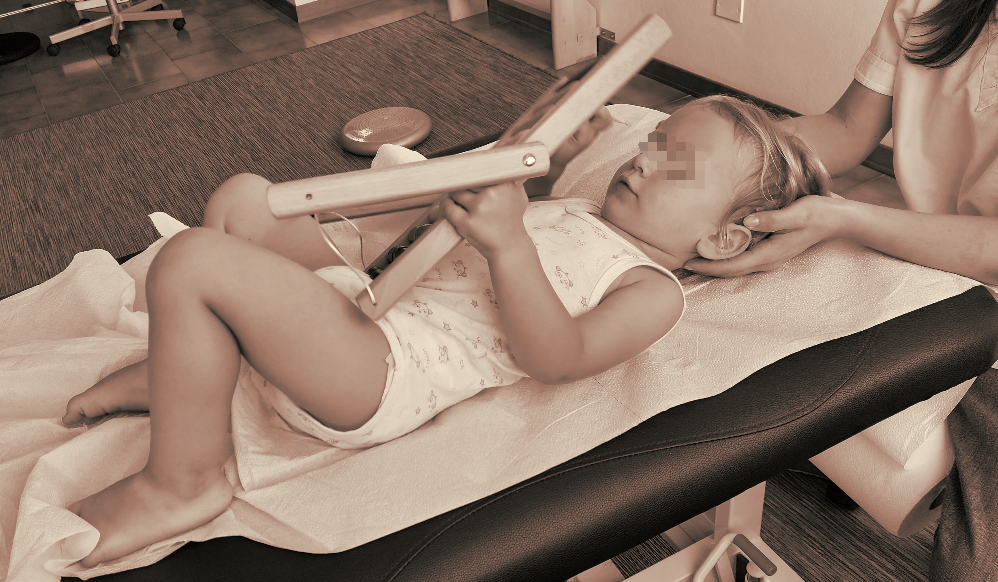 Foto osteopatia pediatrica